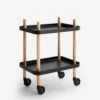 Black Block Cart 1 Black Block Cart -Furniture Store 100105
