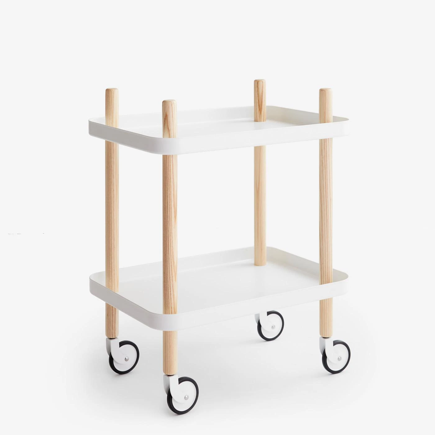 White Block Cart 3 White Block Cart