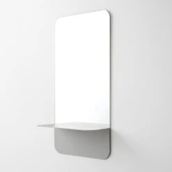 Horizon Gray Vertical Wall Mirror -Furniture Store 100557 gallery 2