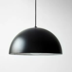Dome Black Large Pendant Lamp