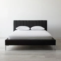 Channel Black Bed -Furniture Store 100581 100582 gallery 2 2