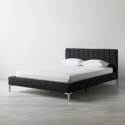 Channel Black Bed