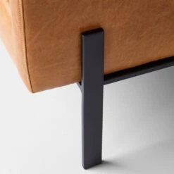 Gunnison Cognac Leather Chair -Furniture Store 100604 detail 3