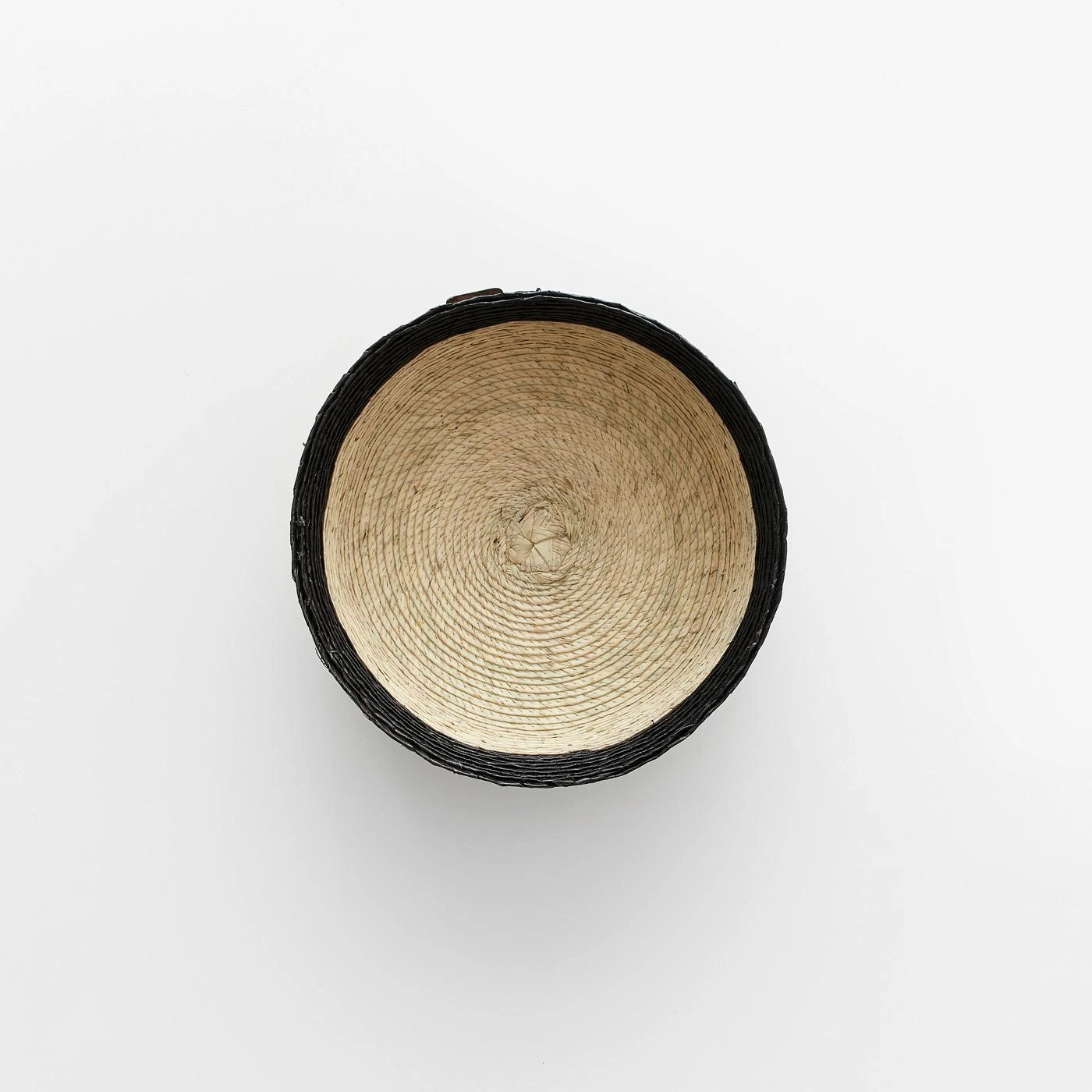 Black Band Round Basket 8" 4 Black Band Round Basket 8" - Image 2