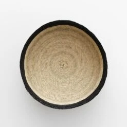 Black Band Round Basket 12" -Furniture Store 100617 gallery 1
