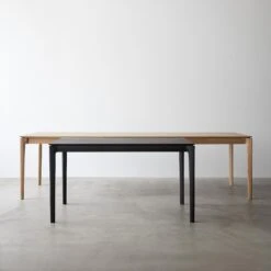 Bok Black Dining Table 55" -Furniture Store 100781 and 100780 1