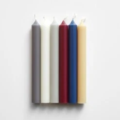 Bordeaux Taper Candles Set Of 12 -Furniture Store 100785 a140030tci a140034tci 100783 101293 101292 gallery option copy 6