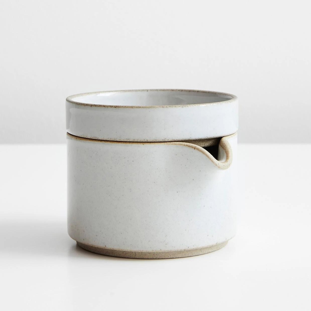 Hasami Gloss Gray Creamer 4 Hasami Gloss Gray Creamer - Image 2