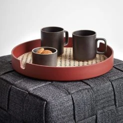 Cube Dark Gray Ottoman 21 Cube Dark Gray Ottoman -Furniture Store 100798 101550 101538 gallery option 1