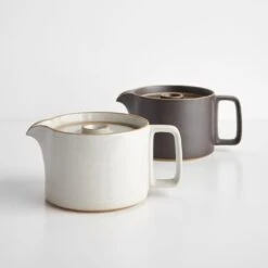 Hasami Gloss Gray Teapot 40oz -Furniture Store 100815 100814 gallery option 1