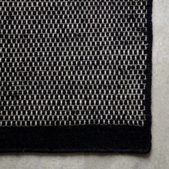 Loop Black Rug 5'7" X 7'9" 19 Loop Black Rug 5'7" X 7'9" -Furniture Store 100821 100822 100823 detail option 3