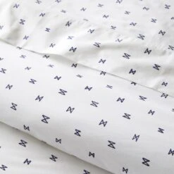 Sashi Geo Navy Sheets -Furniture Store 100830 100831 100832 100833 100834 gallery option 3