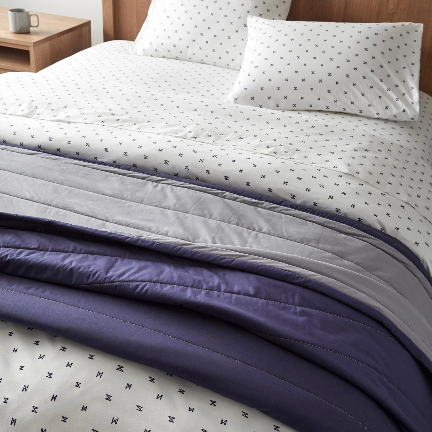 Sashi Geo Navy Duvet Cover 11 Sashi Geo Navy Duvet Cover - Image 9