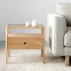 Spindle Oak Nightstand -Furniture Store 101005 gallery 2