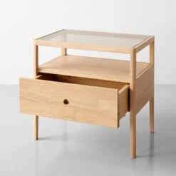 Spindle Oak Nightstand -Furniture Store 101005 gallery3