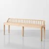 Spindle Oak Bench -Furniture Store 101007 gallery2