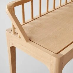 Spindle Oak Bench -Furniture Store 101007 gallery4