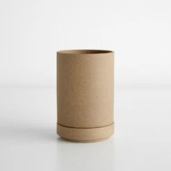 Hasami Natural Small Planter And Saucer Set