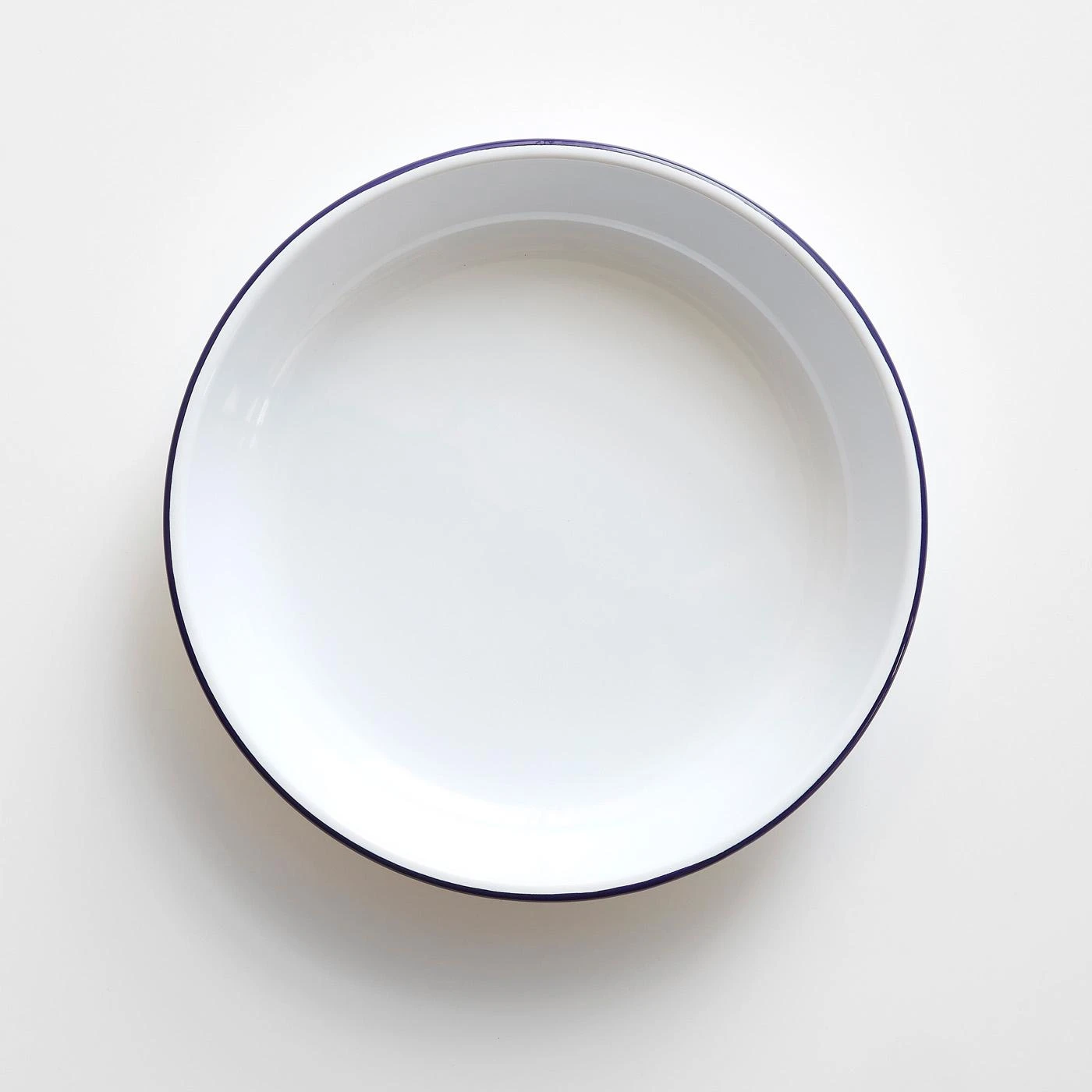 Falcon White Enamelware Serve Bowl 12.25" 4 Falcon White Enamelware Serve Bowl 12.25" - Image 2