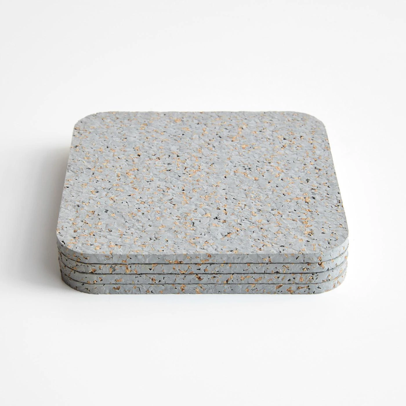 Cork Gray Coasters Set Of 4 3 Cork Gray Coasters Set Of 4
