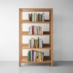 Wolcott Sand Large Bookcase -Furniture Store 101343 gallery 1