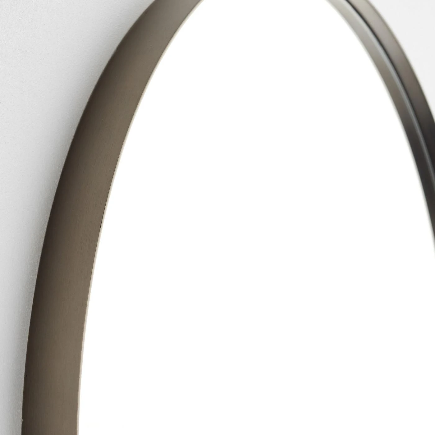 Pewter Round Wall Mirror 30" 5 Pewter Round Wall Mirror 30" - Image 3