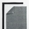 Division Black Bath Mat 1 Division Black Bath Mat -Furniture Store 101413 100462 h595030bm gallery option