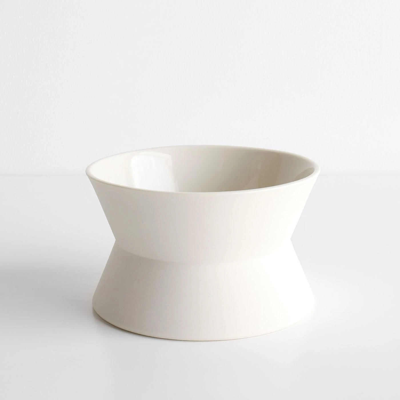 Zig Zag White Low Bowl 3 Zig Zag White Low Bowl