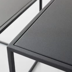 Fera Black Nesting Tables Set Of 2 -Furniture Store 101527 gallery option