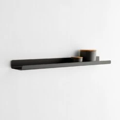 Modo Black Large Wall Shelf -Furniture Store 101529 gallery option