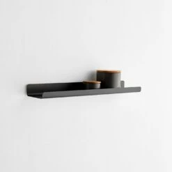Modo Black Small Wall Shelf -Furniture Store 101530 gallery option