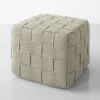 Cube Taupe Ottoman -Furniture Store 101540 main