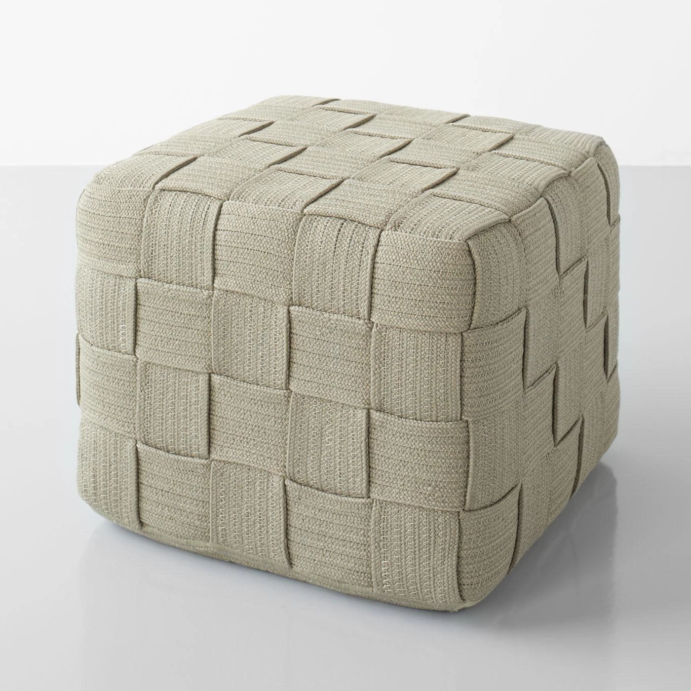 Cube Taupe Ottoman 3 Cube Taupe Ottoman