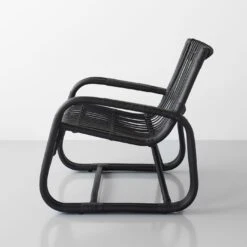 Curve Black Lounge Chair -Furniture Store 101541 gallery 2