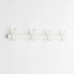 Hoop White Coat Rack