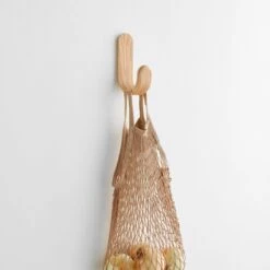 Curve Ash Wall Hook 11 Curve Ash Wall Hook -Furniture Store 101546 gallery option 2