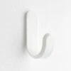 Curve White Wall Hook 1 Curve White Wall Hook -Furniture Store 101548 main