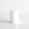 White Pillar Candle 2.75" X 4" -Furniture Store 101612 main