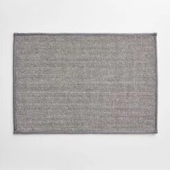 Sasawashi Gray Bath Mat 22" X 30"
