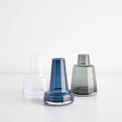 Flora Dark Blue Small Vase -Furniture Store 101698 101700 101702 gallery option 1 1