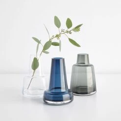 Flora Clear Small Vase -Furniture Store 101698 101700 101702 gallery option alternate 1