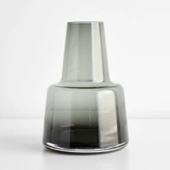 Flora Smoke Large Vase