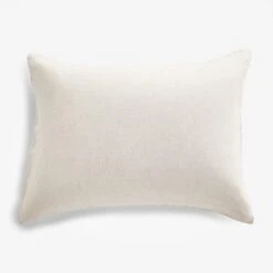 Oatmeal Chambray Linen Pillowcase Set