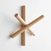 Logs Natural Beech Coat Hanger -Furniture Store 101789 main