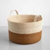 Ochre Band Loma Basket 19.5" 1 Ochre Band Loma Basket 19.5" -Furniture Store 101826 main