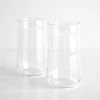 Angle Bell Clear Highball Glasses Set Of 2 -Furniture Store 101832 main