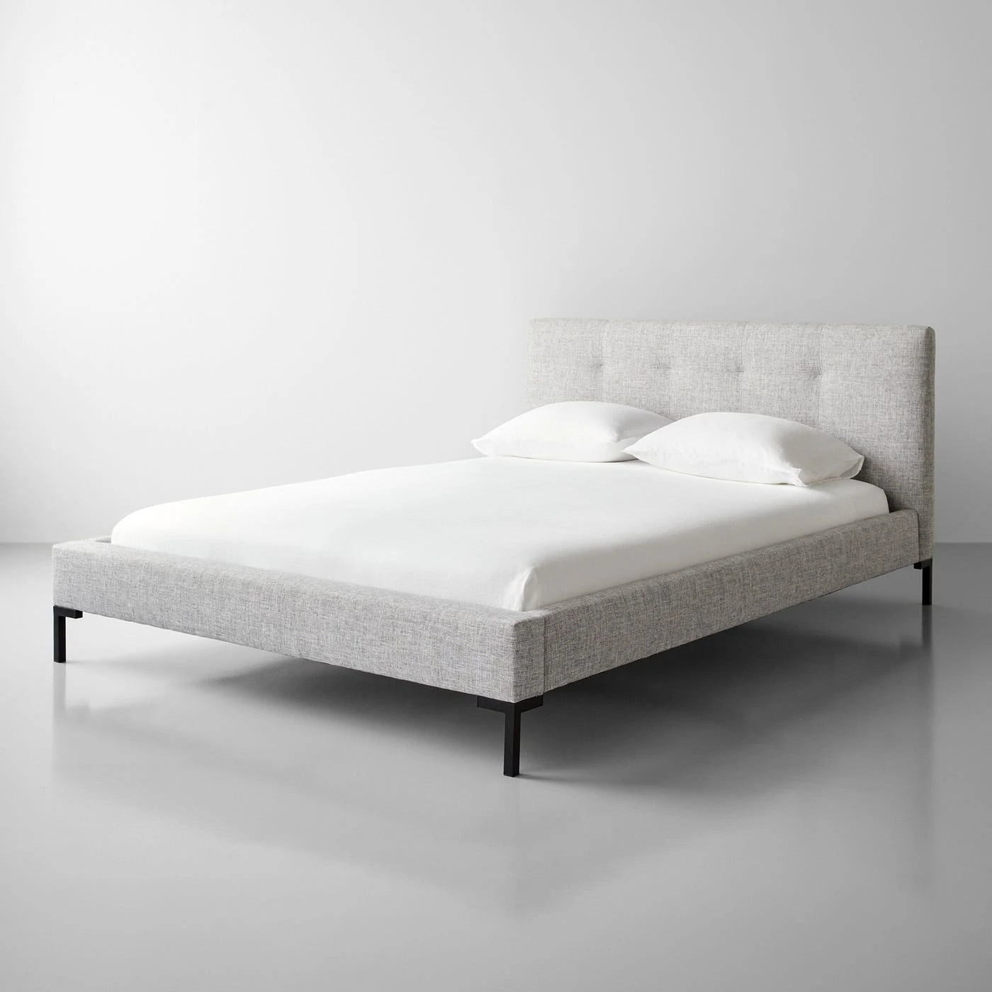 Wells Tweed Gray Bed 3 Wells Tweed Gray Bed