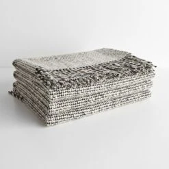 Mended Tweed Monochrome IV Throw Blanket 17 Mended Tweed Monochrome IV Throw Blanket -Furniture Store 102118 gallery 2