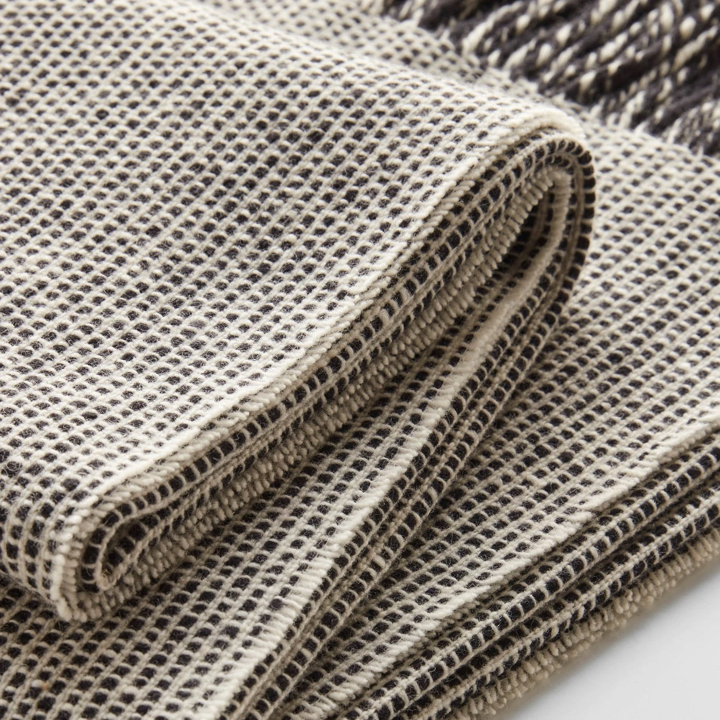 Emphasize Tweed Monochrome III Throw Blanket 6 Emphasize Tweed Monochrome III Throw Blanket - Image 4