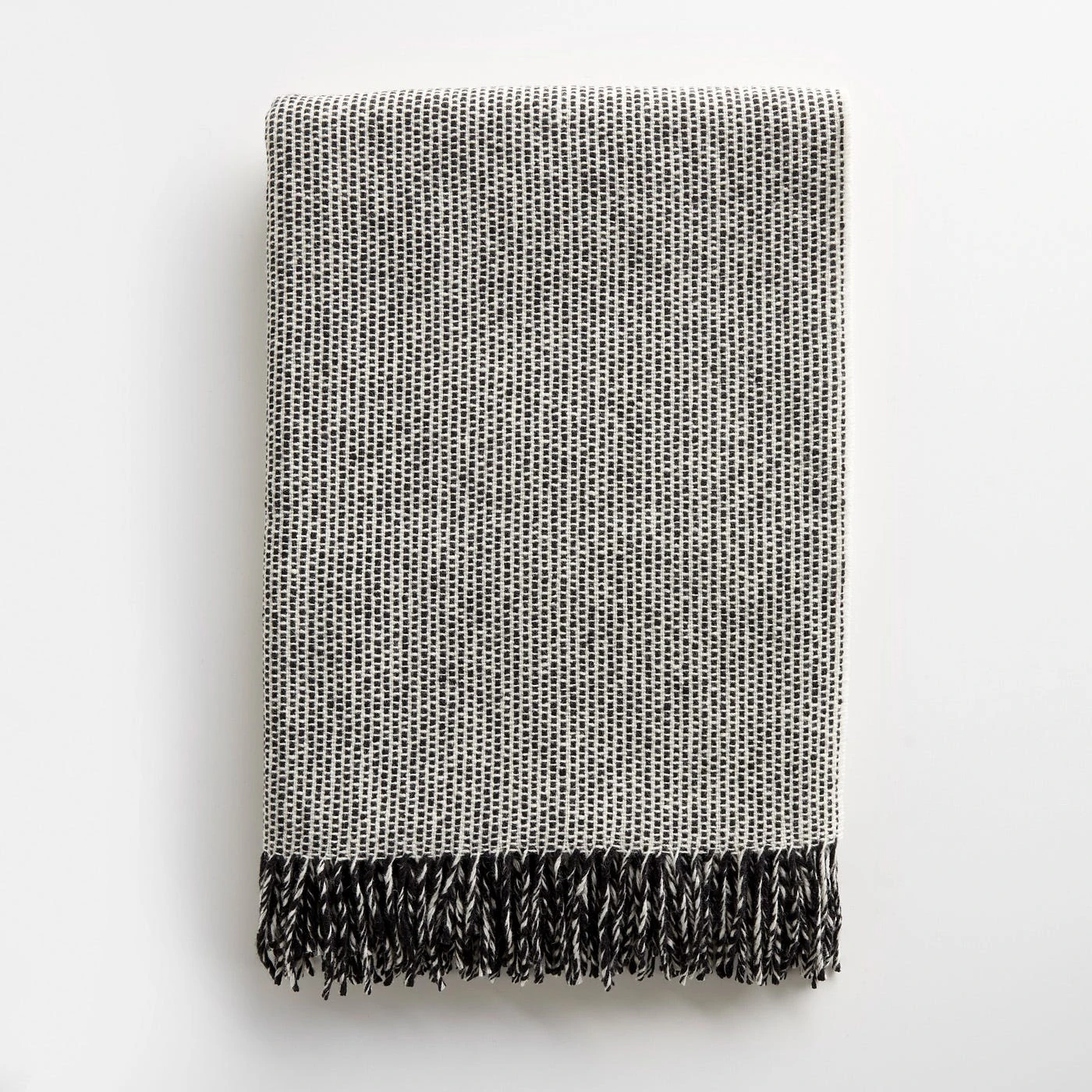 Emphasize Tweed Monochrome III Throw Blanket 4 Emphasize Tweed Monochrome III Throw Blanket - Image 2